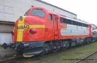Piko Diesellok/Sound Nohab Strabag V + Plux22 Dec. 52491