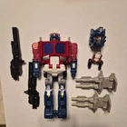 80s Vintage G1 Transformers Powermaster Optimus Prime Lot Hi-Q Weapons Head
