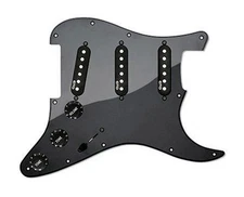EMG Retro Active RA-2 Prewired Pickguard - Black
