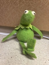 Kermit the Frog Stuffed Animal Beanbag Plush Toy 864 Fisher Price 1979 Vintage