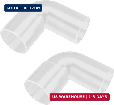 CPAP Elbow Connector, 90° Hose Adapter, 2 Pack for ResMed 10/11 | 90° Elbow Cpap