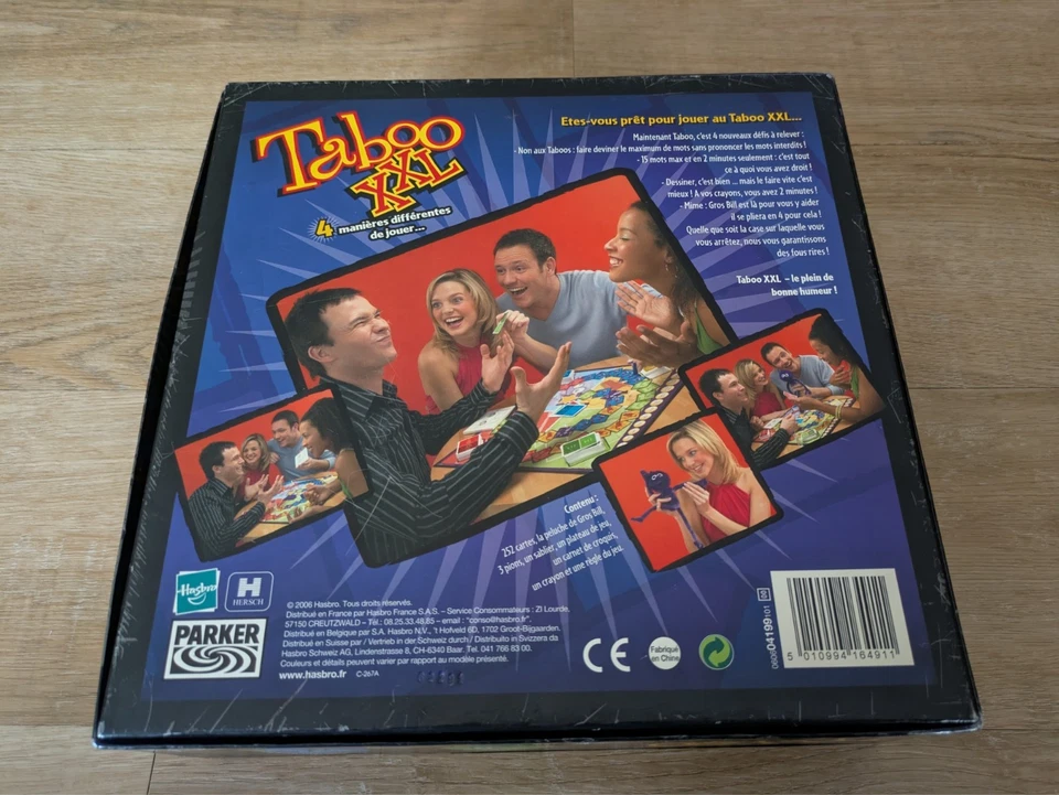 Taboo XXL de 4 et plus joueurs - Parker 2006 - Occasion TBE - Photo 4/4