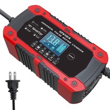 10-amp Battery Charger Smart Trickle Charger 12v Fully Automatic Maintainer 10-amp Battery Charger Smart Trickle Charger 12v Fully Automatic Maintainer