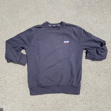 2018 Palace Skateboard Basically A Crew Sudadera Negra Mediana Agotada Desvanecimiento
