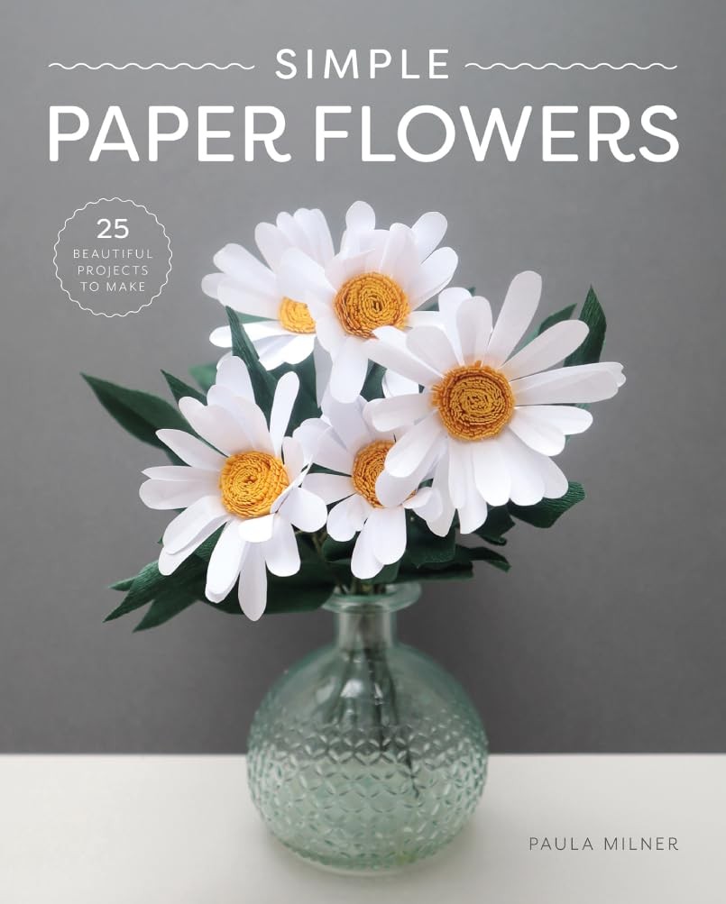 Simple Paper Flowers by Paula Milner (Paperback Book) - Image 6