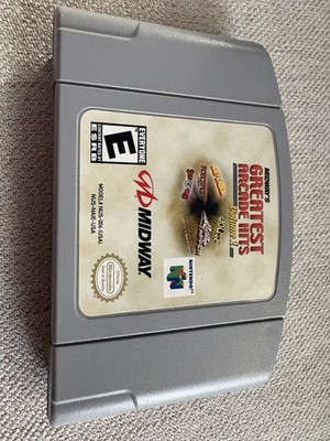 Midway's Greatest Arcade Hits Volume 1 Nintendo N64 Cartridge Only Tested Works