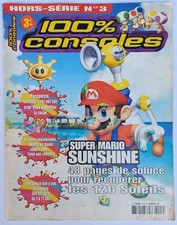 Magazine 100% Consoles Hors-Série n°3 Soluce Super Mario Sunshine Gamecube 