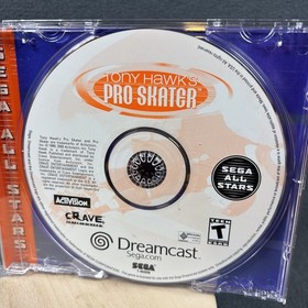 SEGA Dreamcast - Tony Hawk&rsquo;s Pro Skater [SEGA All Stars] - Complete w/ Reg Card