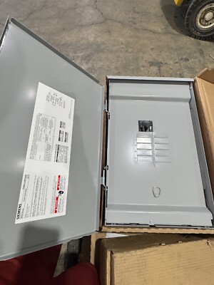 SIEMENS 200 AMP MAIN BREAKER 3R 8 SPACE 240/120 PANEL LOAD CENTER SNW0816B1200T
