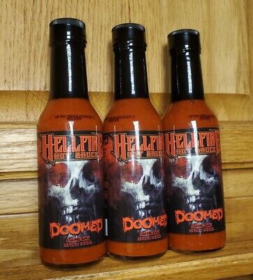 DOOMED - The World's Hottest Sauce at 6.66 million SHU! – Hellfire