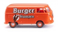 Wiking Vw T1 (Typ 2) Kastenwagen Burger Stumpen 078818