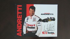 Andretti family autographs