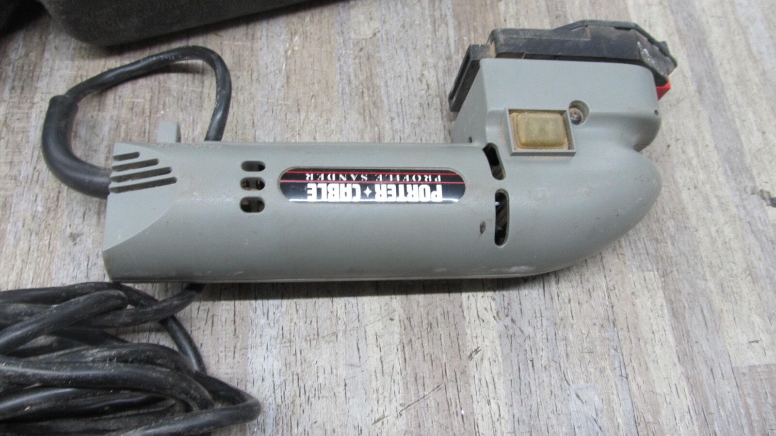 Porter Cable USA Profile Sander Model 444 W/ Original Case SOME