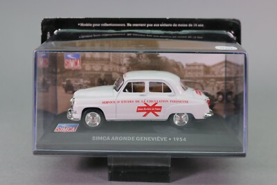 Maquette Simca Aronde Geneviève - Service D'études De La Circulation 1954 - Échelle 1/43 - Neuf