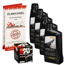 Kit Cambio Olio Adrenaline/K&N Kawasaki VN 800 Classic VN800AB 2000-2006 Olio Motore