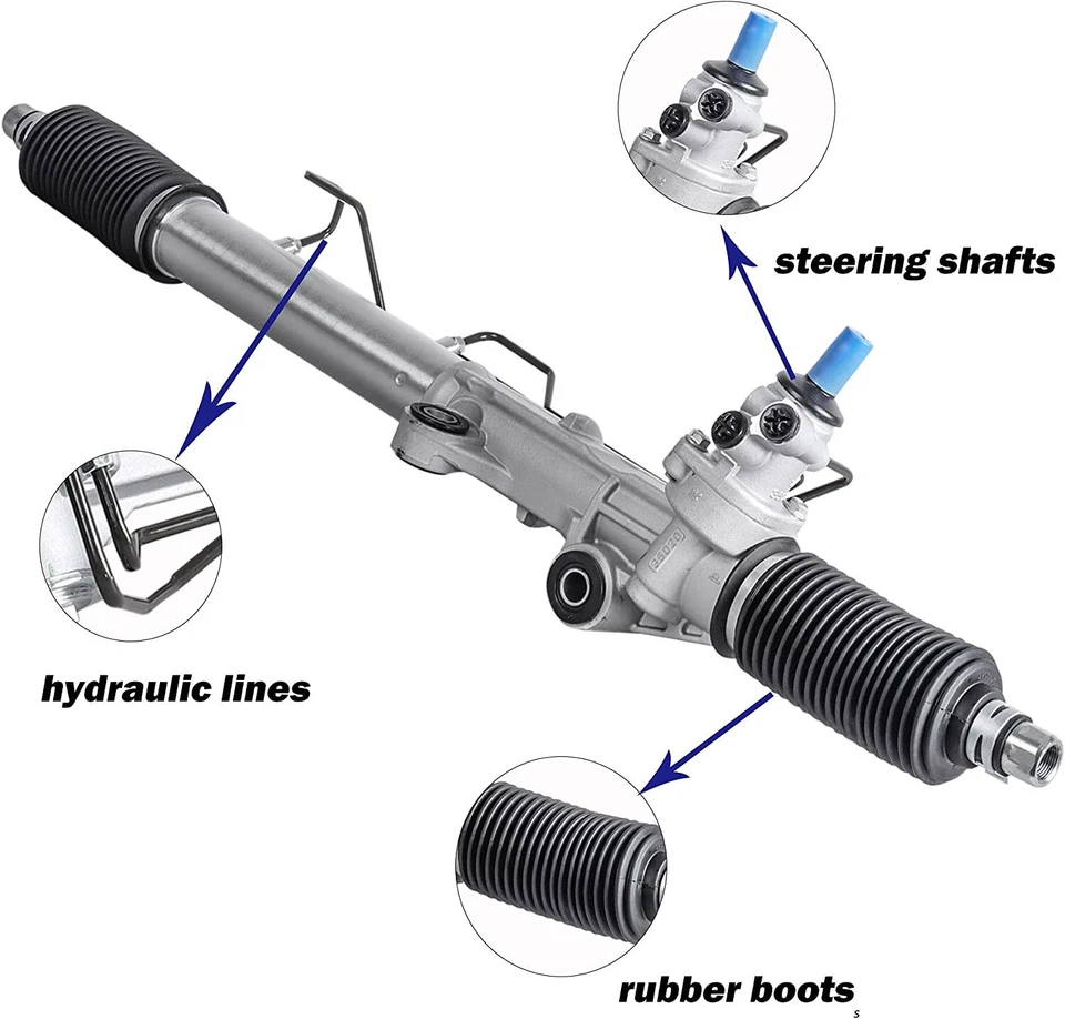Power Steering Rack & Pinion For Toyota 4Runner Tacoma 4WD 2WD 44200-35013 Foto 4 de 4