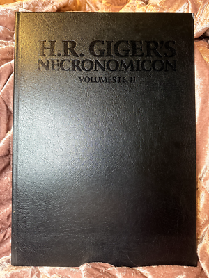 H.R. Giger Necronomicon I & II Deluxe, Signed & Numbered 121/666 w