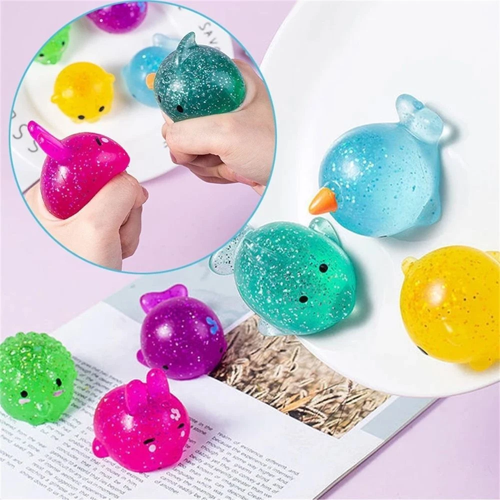 Relief Soft Sensory Toys Pinch Stress Ball Squeeze Toys Mochi Fidget Toys