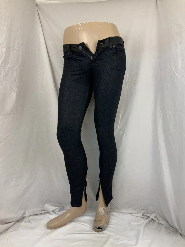 Jeans ultra ajustados Level 99 “Janice” talla 26 algodón Dar EE. UU. Como nuevos YGI T1-686 Foto 2 de 4