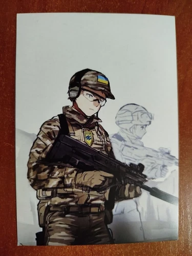 Postcard Japan Solidarity with Ukraine Support for Ukraine Putin Go F**k