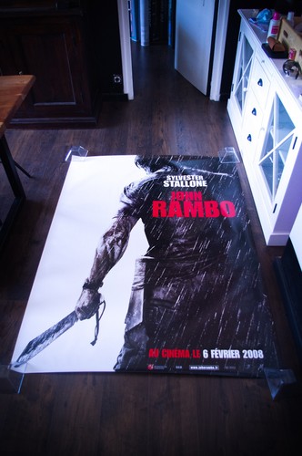 JOHN RAMBO (2008) ADVANCE - Original French Movie Poster – Large Rolled
