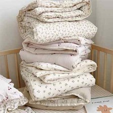 Summer Cotton Muslin Thin Quilt Blanket Throw Blankets Bedspread 150x200cm
