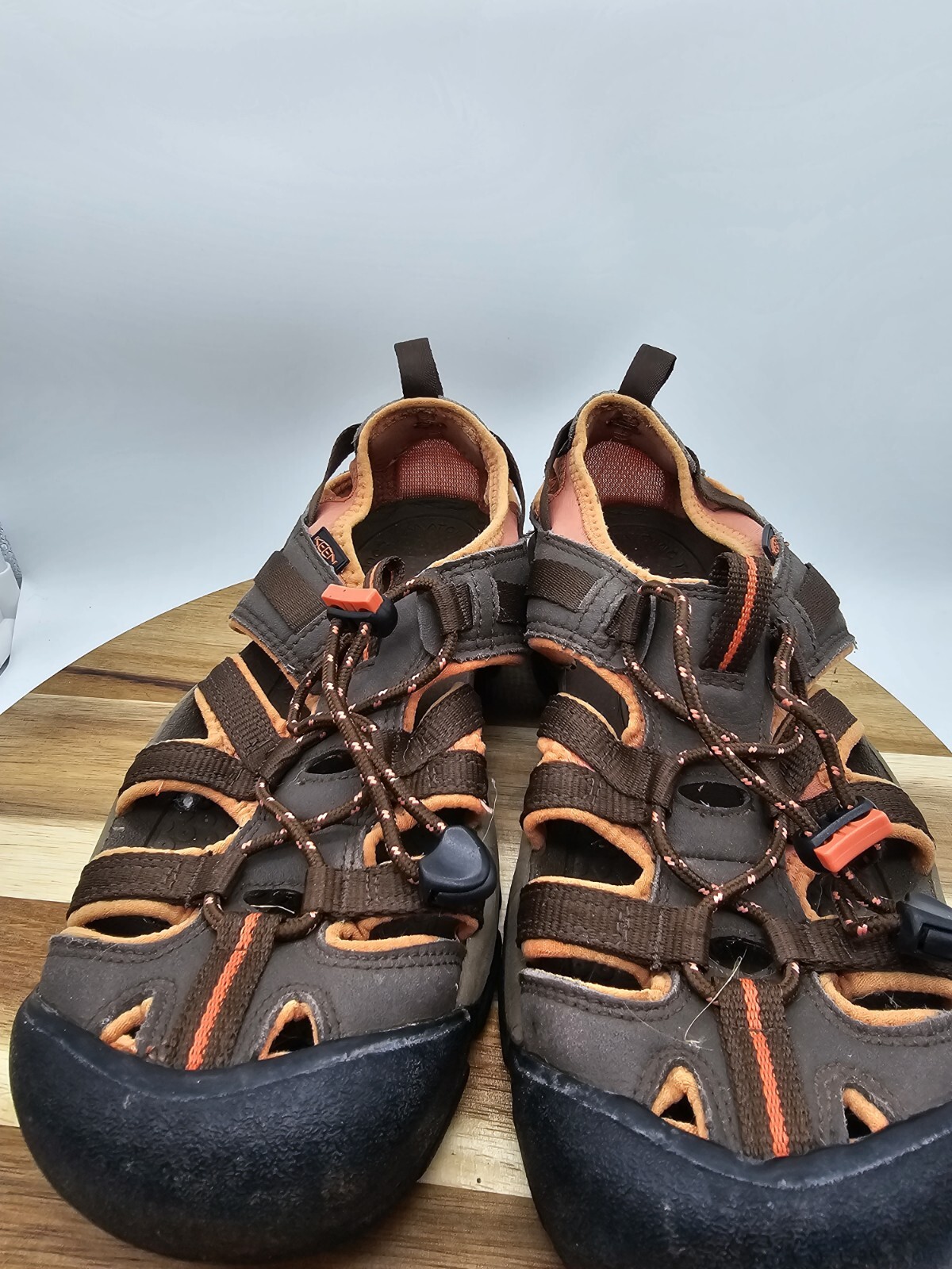 Scarpe sandali Keen Whisper donna taglia 7 marroni pesca impermeabili escursionismo pesca