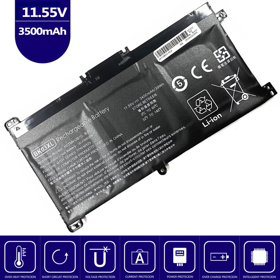 BK03XL Battery for HP Pavilion x360 14-BAxxxxx 14-BA158TX 14