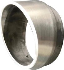 Bassani Brushed Stainless Steel Motorcycle 4" Exhaust Muffler End Cap Harley