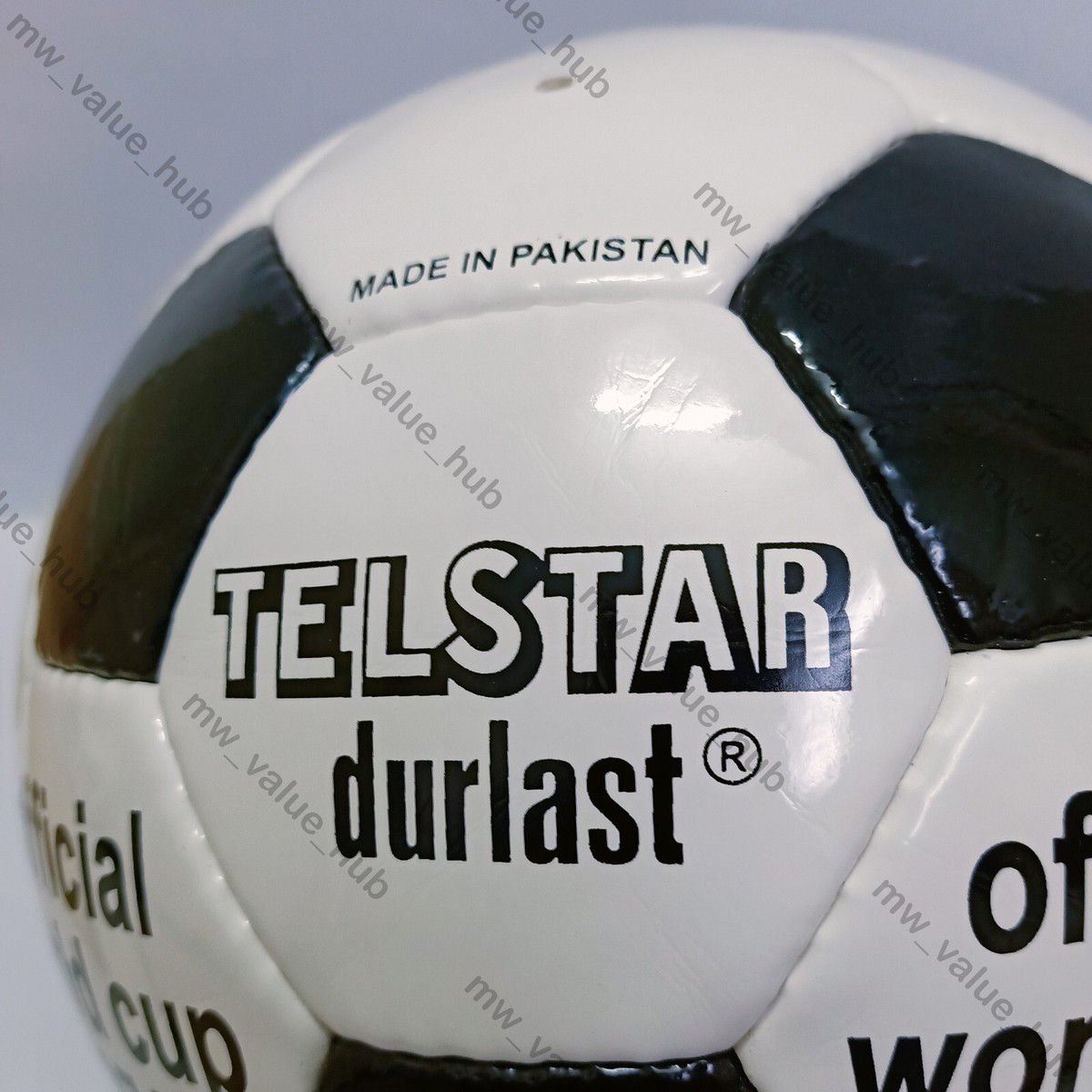 ADIDAS TELSTAR DURLAST 1974 GERMANY FIFA WORLD CUP SOCCER