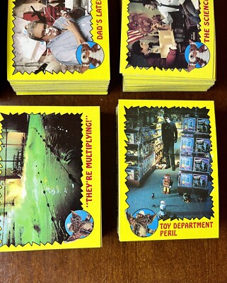 1984 Topps Gremlins Movie Trading Cards Complete Your Set U Pick