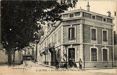 CPA CHATEAU-THIERRY Rue de la poste (157176