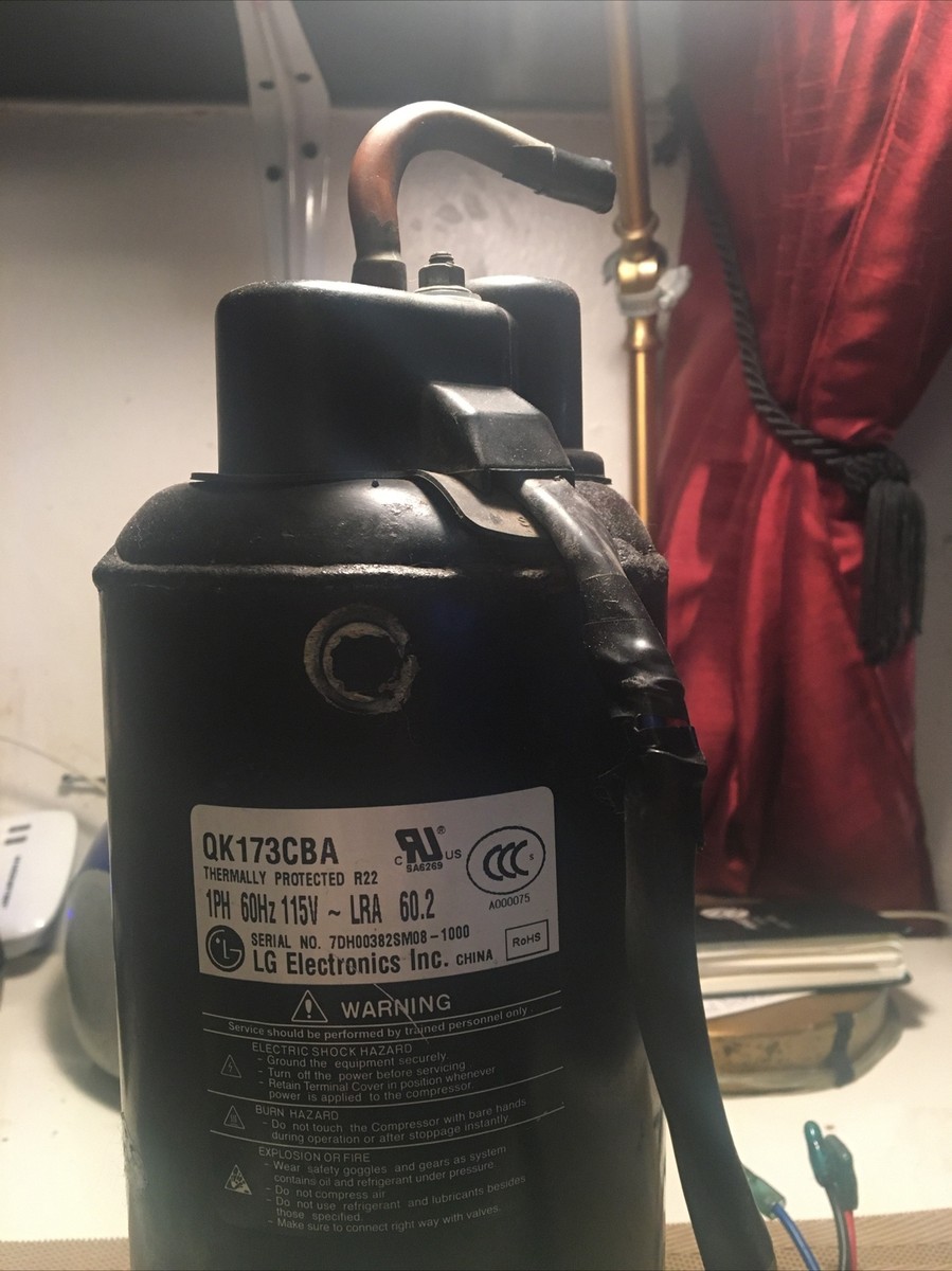 LG. QK173CBA 1PH 60 Hz 115V LRA 60.2 Rotary Compressor | eBay