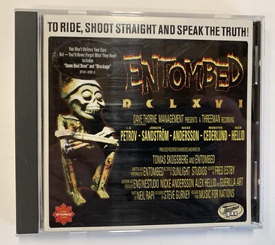 Entombed - DCLXVI To Ride, Shoot Straight And Speak The Truth CD