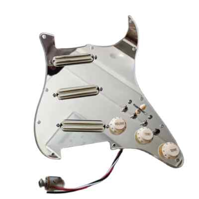 Loaded SSS Prewired Pickguard Set Multi Push Pull Switch Dual Pickups