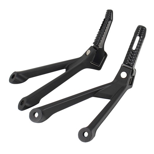 Rear Passenger Footpeg Footrest+Holder Brackets For BMW S1000RR 09-2018,19-2024 - Picture 7 of 22