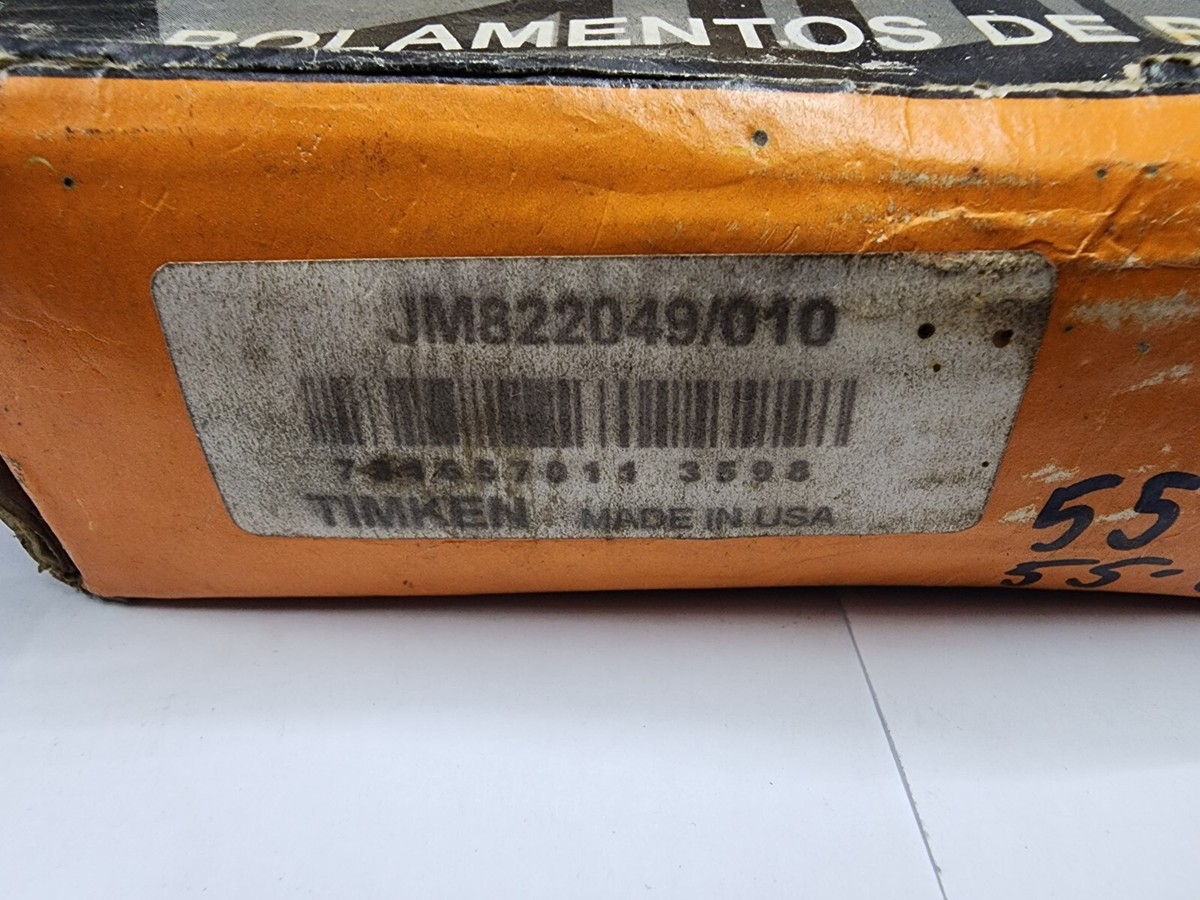 JM 822049 10 Tapered Roller Bearing refurbished TIMKEN COPMLET SET