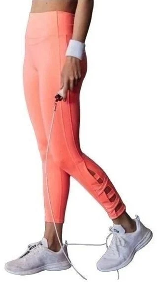 free-people-movement papaya punch very prairie stretch gym leggings