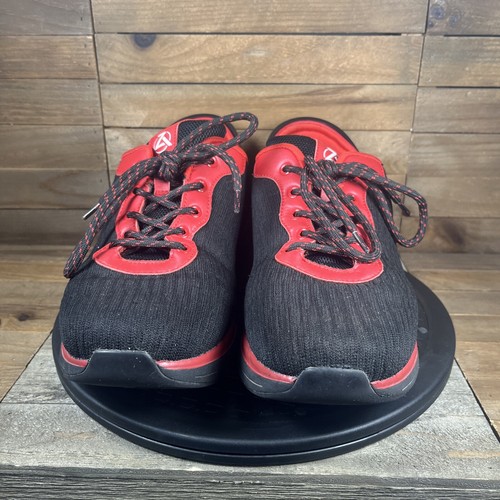 ZEBA Men’s Size 11 Hands-Free Sneakers Tennis Shoes Red/Black Sneakers - Picture 2 of 10