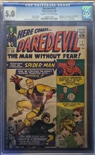 Daredevil 1 / CGC 5.0 / 1st Appearance Daredevil Cream-Off White Pages 