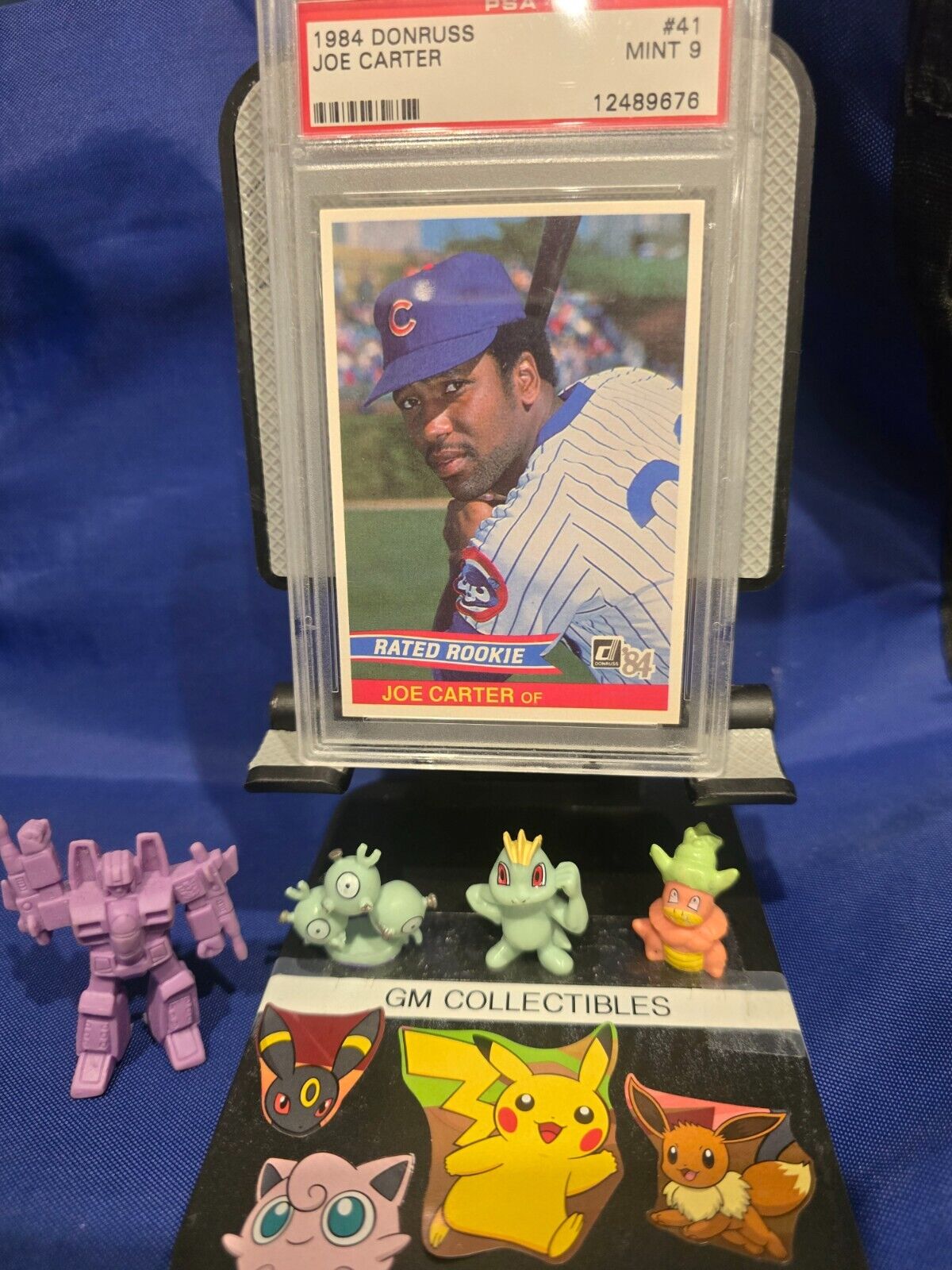 1984 DONRUSS JOE CARTER #41 RC PSA 9 MINT Chicago Cubs