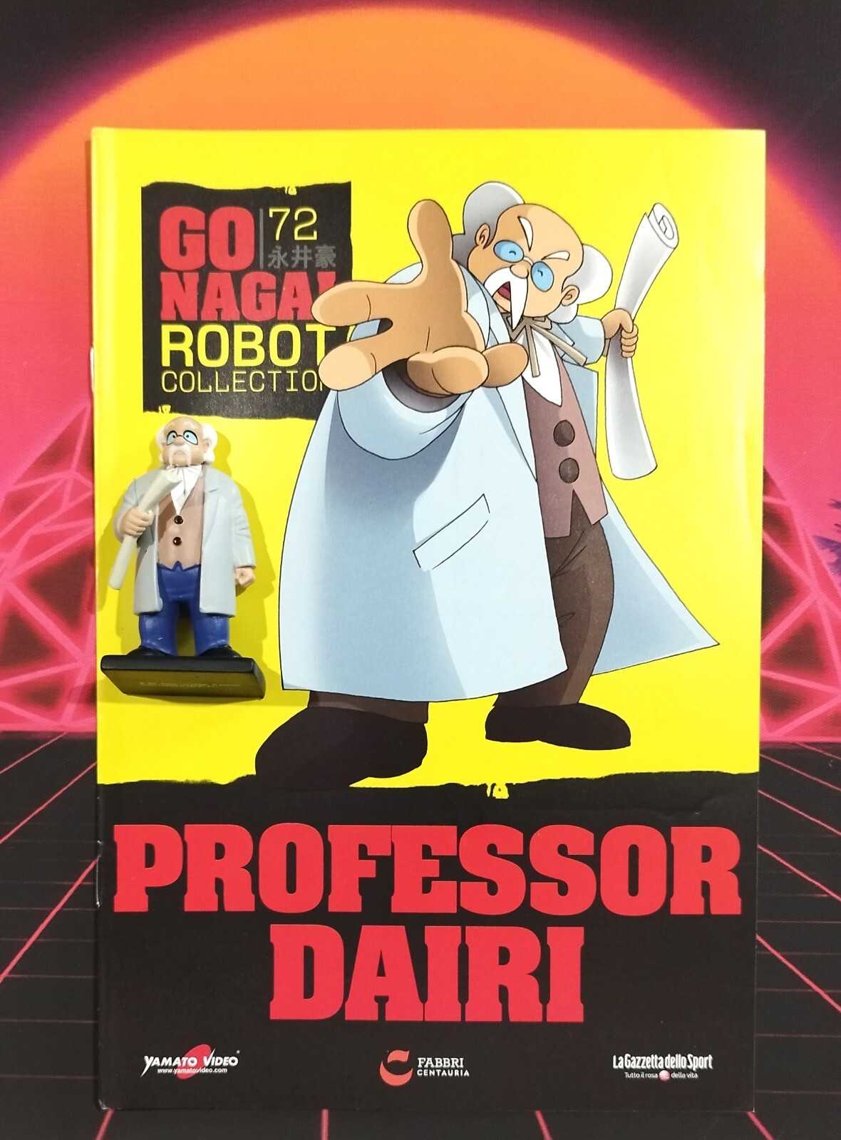 Go Nagai PROFESSOR DAIRI 72 Roboter Goldrake Mazinga Goldorak Grendizer Mazinger