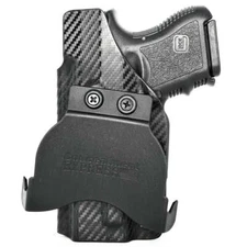 Paddle Holster fits: Glock 26 27 33 (Optic Ready) - Rounded Gear