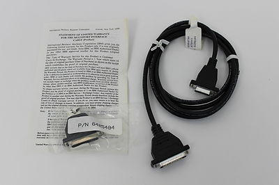 IBM 67X1247 RS232 MODEM CABLE  60X8744 67X1246 WITH WRAP PLUG NEW OPEN BOX