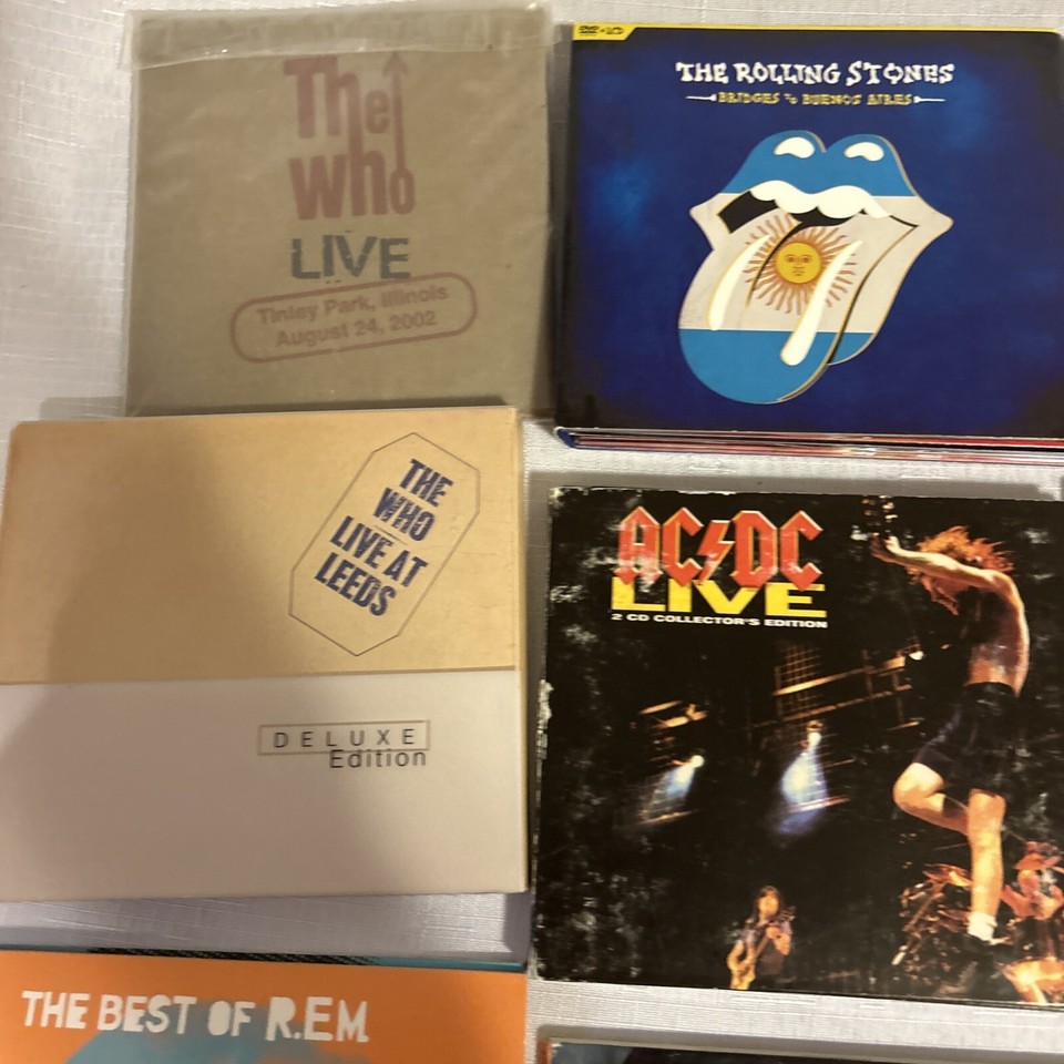 The Beatles, Rolling Stones, Ac/Dc, The Who, Jimi Hendrix, Led Zeppelin ...