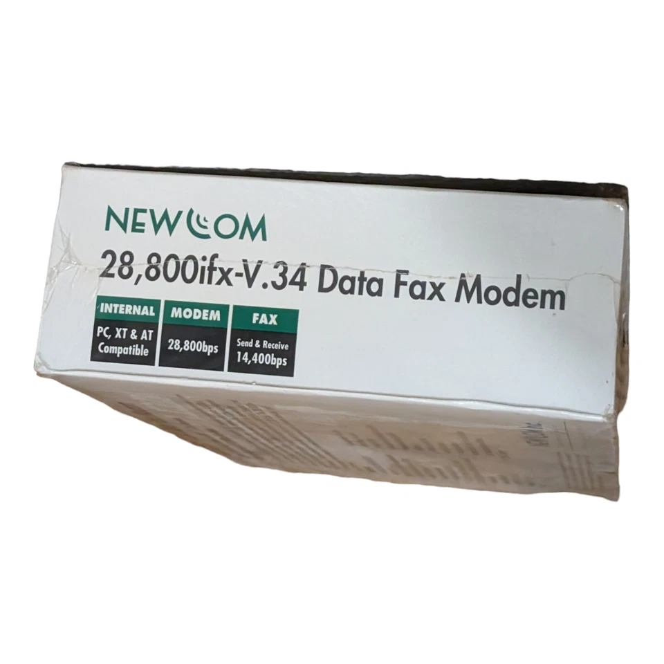 NEWCOM INTERNAL 28,800 ifx-V3.34  DATA / FAX MODEM (NIB) SEND & RECEIVE DATA - Image 4 of 4