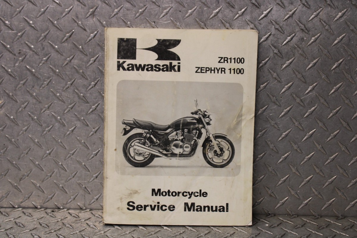 Kawasaki ZEPHYR1100 サービスマニュアル Kawasaki 1992 92 Zephyr ZR 1100 Shop Repair Service Manual Book