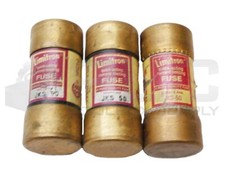 LOT OF 3 NEW LIMITRON JKS 50 QUICK ACTING FUSE 50A 600VAC READ 