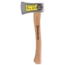 Collins HC-1 1/4HX-C Forged Steel Single Bit Hunting Axe 14 L in. 1.25 lbs.
