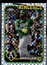 2024 Topps Chrome Update #USC15 Miguel Andujar X-Fractors